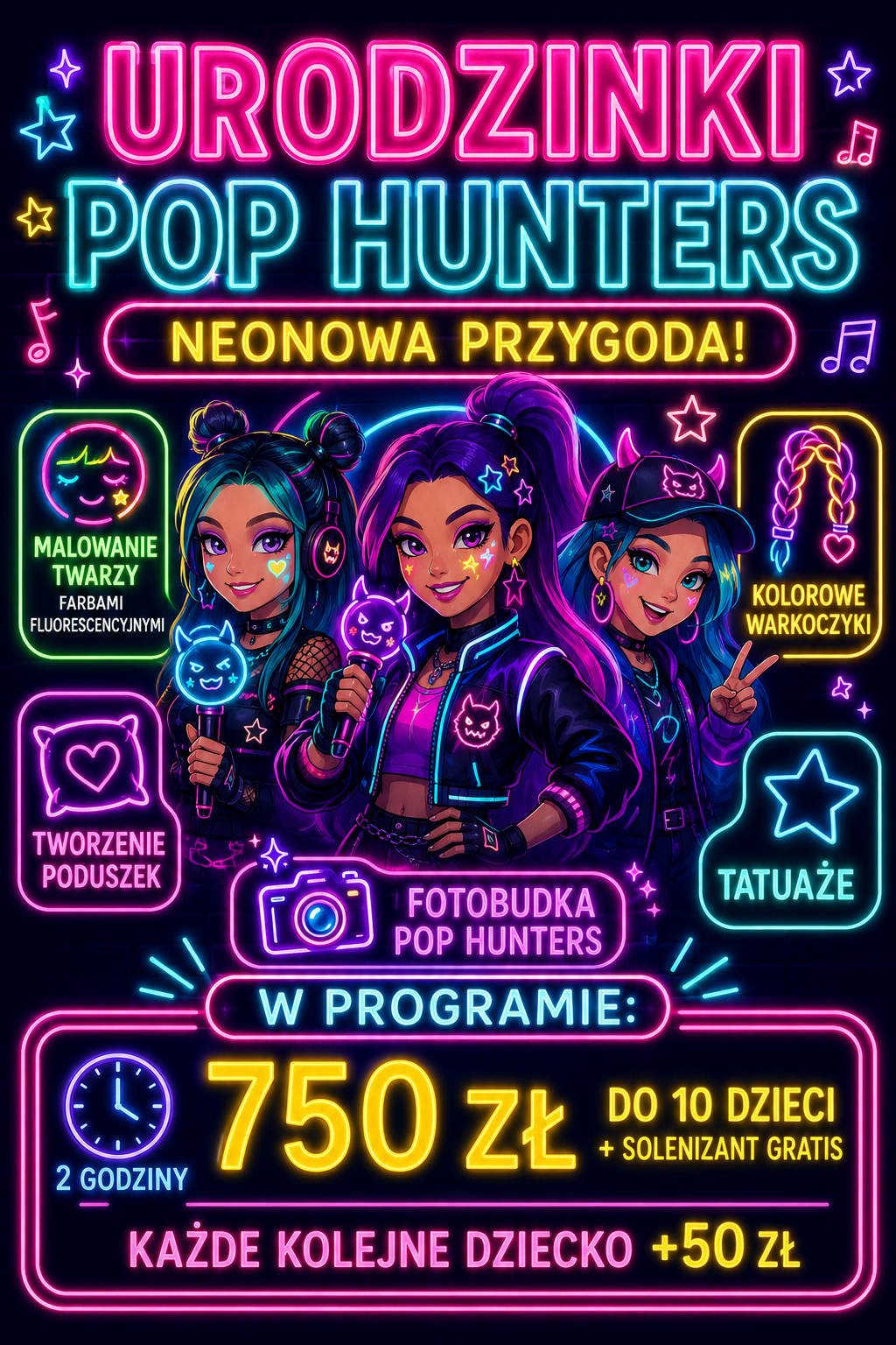 Plakat scenariusza PopHunters